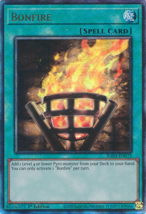 Bonfire (UTR) [RA03-EN073] Ultimate Rare | Good Games Adelaide SA