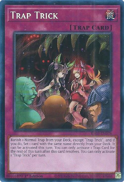 Trap Trick (Secret Rare) [RA03-EN078] Secret Rare | Good Games Adelaide SA