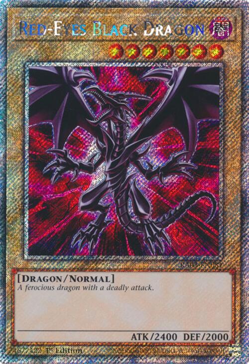 Red-Eyes Black Dragon (Platinum Secret Rare) [RA03-EN081] Platinum Secret Rare | Good Games Adelaide SA