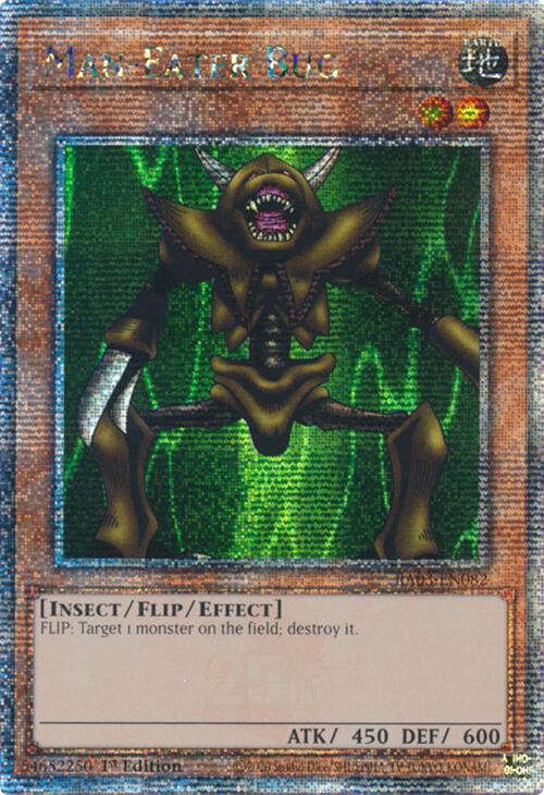 Man-Eater Bug (Quarter Century Secret Rare) [RA03-EN082] Quarter Century Secret Rare | Good Games Adelaide SA