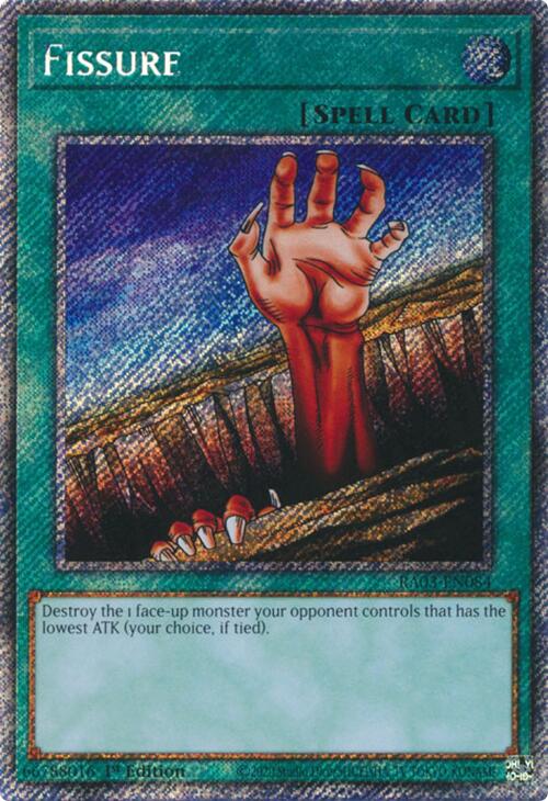 Fissure (Platinum Secret Rare) [RA03-EN084] Platinum Secret Rare | Good Games Adelaide SA