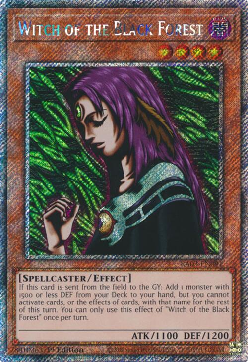 Witch of the Black Forest (Platinum Secret Rare) [RA03-EN091] Platinum Secret Rare | Good Games Adelaide SA
