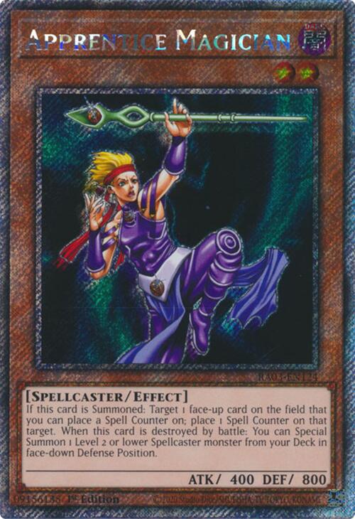 Apprentice Magician (Platinum Secret Rare) [RA03-EN124] Platinum Secret Rare | Good Games Adelaide SA