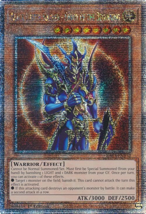 Black Luster Soldier - Envoy of the Beginning (Quarter Century Secret Rare) [RA03-EN132] Quarter Century Secret Rare | Good Games Adelaide SA