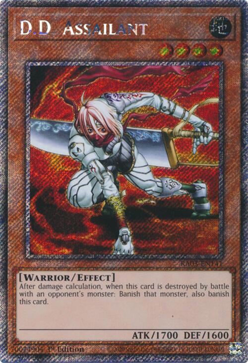 D.D. Assailant (Platinum Secret Rare) [RA03-EN141] Platinum Secret Rare | Good Games Adelaide SA