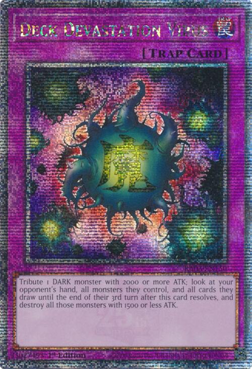 Deck Devastation Virus (Quarter Century Secret Rare) [RA03-EN150] Quarter Century Secret Rare | Good Games Adelaide SA