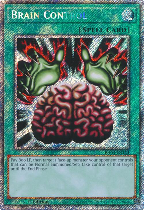 Brain Control (Platinum Secret Rare) [RA03-EN154] Platinum Secret Rare | Good Games Adelaide SA