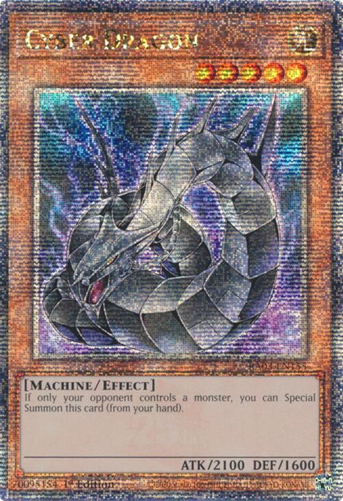 Cyber Dragon (Quarter Century Secret Rare) [RA03-EN155] Quarter Century Secret Rare | Good Games Adelaide SA