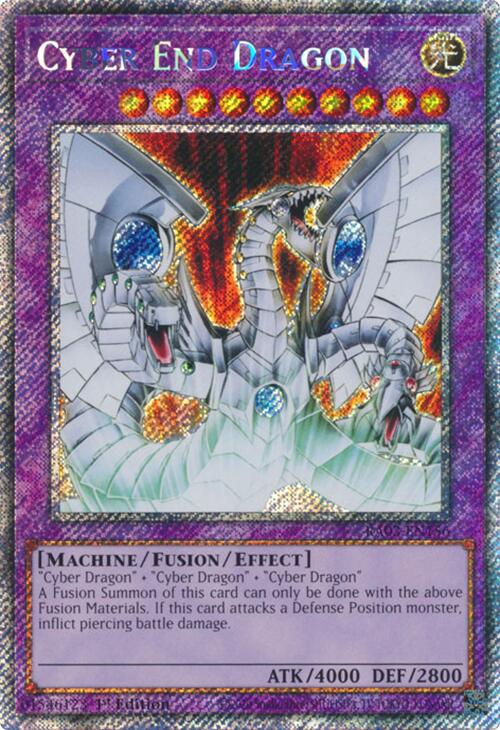 Cyber End Dragon (Platinum Secret Rare) [RA03-EN156] Platinum Secret Rare | Good Games Adelaide SA