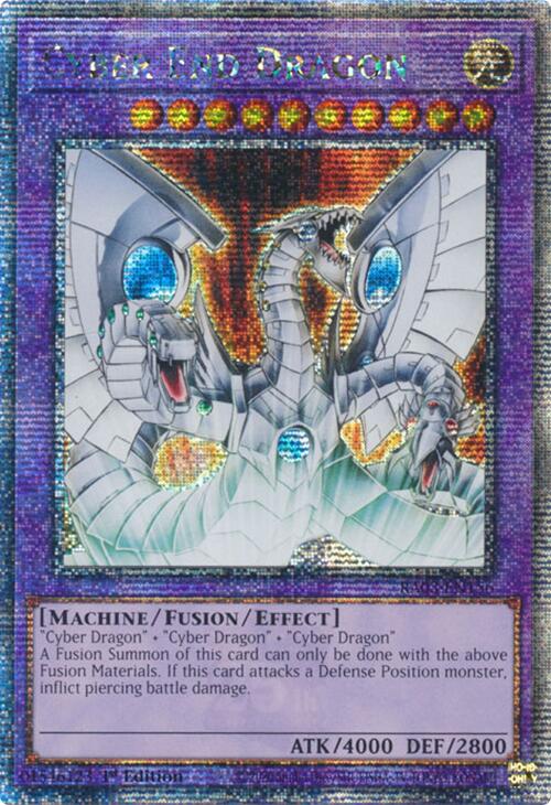 Cyber End Dragon (Quarter Century Secret Rare) [RA03-EN156] Quarter Century Secret Rare | Good Games Adelaide SA