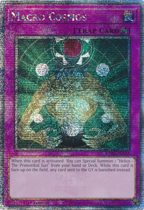 Macro Cosmos (Quarter Century Secret Rare) [RA03-EN164] Quarter Century Secret Rare | Good Games Adelaide SA