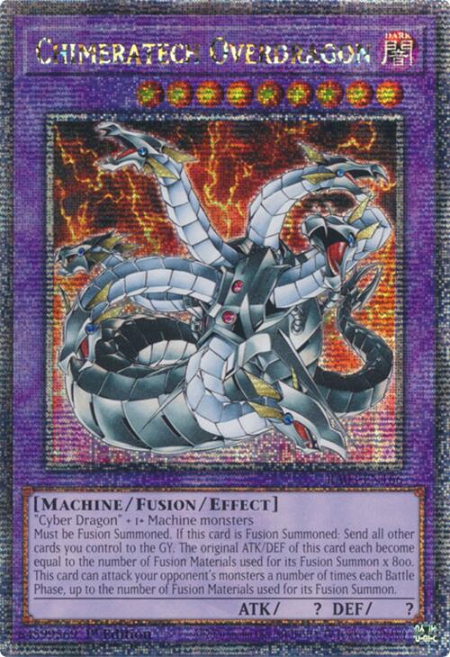 Chimeratech Overdragon (Quarter Century Secret Rare) [RA03-EN166] Quarter Century Secret Rare | Good Games Adelaide SA