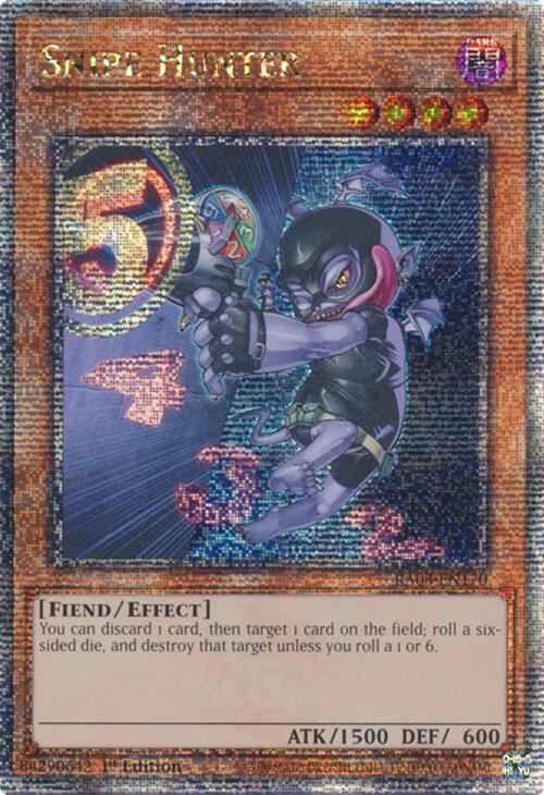 Snipe Hunter (Quarter Century Secret Rare) [RA03-EN170] Quarter Century Secret Rare | Good Games Adelaide SA