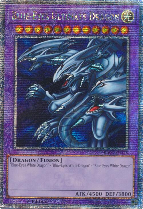 Blue-Eyes Ultimate Dragon (Quarter Century Secret Rare) [RA03-EN178] Quarter Century Secret Rare | Good Games Adelaide SA