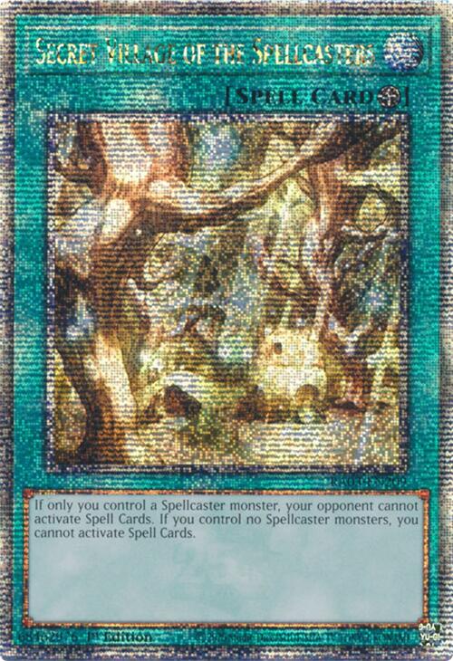 Secret Village of the Spellcasters (Quarter Century Secret Rare) [RA03-EN209] Quarter Century Secret Rare | Good Games Adelaide SA