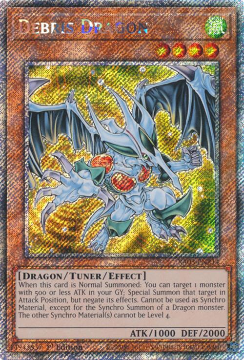 Debris Dragon (Platinum Secret Rare) [RA03-EN214] Platinum Secret Rare | Good Games Adelaide SA