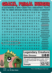 Ghalta, Primal Hunger (Borderless) [Secret Lair Drop Series] | Good Games Adelaide SA