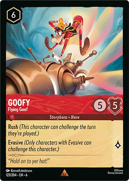 Goofy - Flying Goof (123/204) [Azurite Sea] | Good Games Adelaide SA