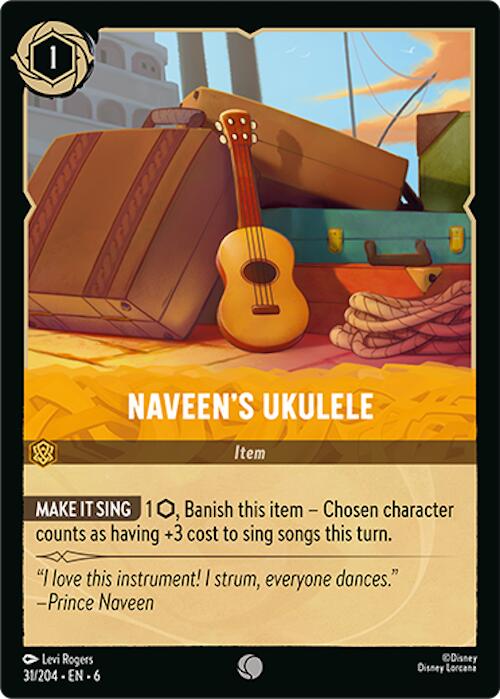Naveen's Ukulele (31/204) [Azurite Sea] | Good Games Adelaide SA