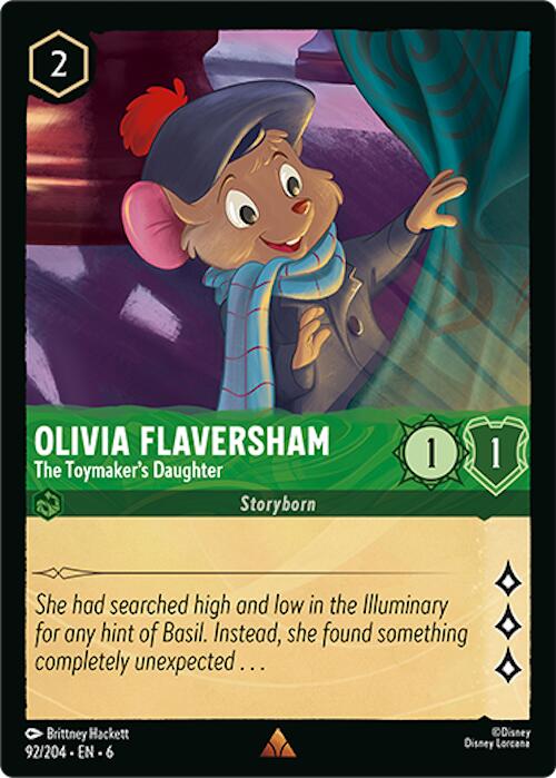 Olivia Flaversham - The Toymaker's Daughter (92/204) [Azurite Sea] | Good Games Adelaide SA