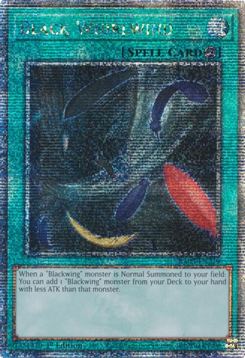 Black Whirlwind (Quarter Century Secret Rare) [RA03-EN219] Quarter Century Secret Rare | Good Games Adelaide SA