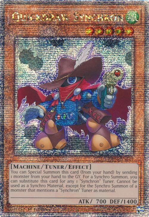 Quickdraw Synchron (Quarter Century Secret Rare) [RA03-EN228] Quarter Century Secret Rare | Good Games Adelaide SA