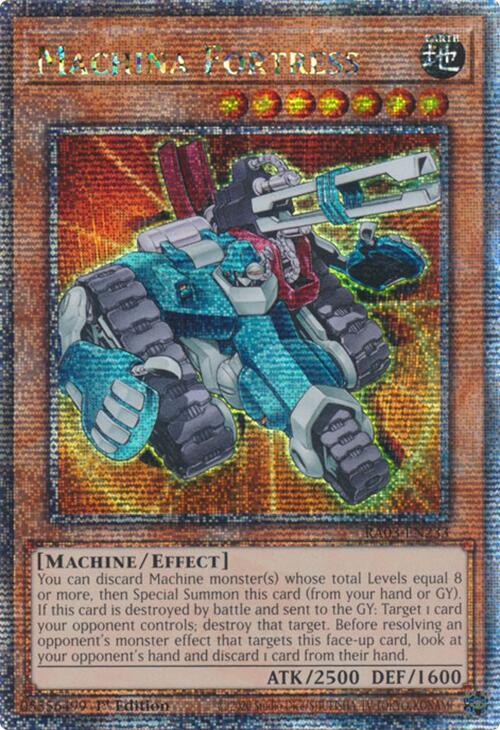 Machina Fortress (Quarter Century Secret Rare) [RA03-EN233] Quarter Century Secret Rare | Good Games Adelaide SA