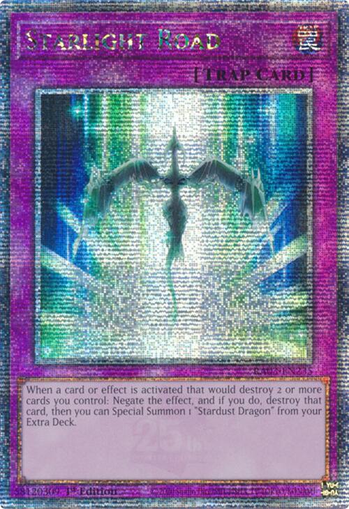 Starlight Road (Quarter Century Secret Rare) [RA03-EN235] Quarter Century Secret Rare | Good Games Adelaide SA