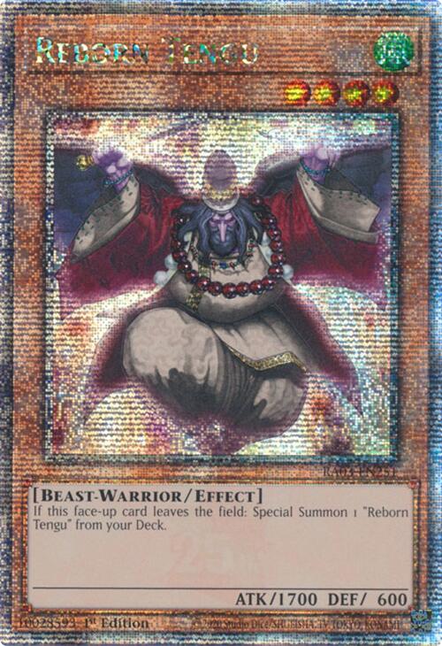 Reborn Tengu (Quarter Century Secret Rare) [RA03-EN251] Quarter Century Secret Rare | Good Games Adelaide SA