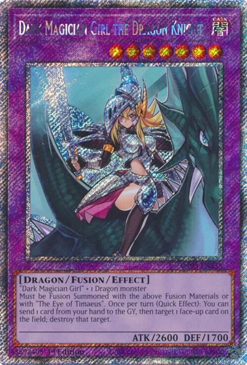 Dark Magician Girl the Dragon Knight (Platinum Secret Rare) [RA03-EN258] Platinum Secret Rare | Good Games Adelaide SA