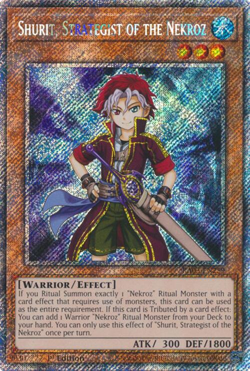 Shurit, Strategist of the Nekroz (Platinum Secret Rare) [RA03-EN259] Platinum Secret Rare | Good Games Adelaide SA