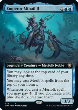 Emperor Mihail II Extended Art 73 (Commander: Dominaria United)  - Foil | Good Games Adelaide SA