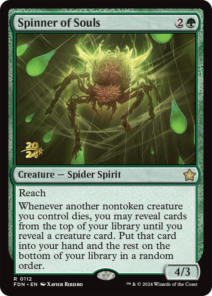 Spinner of Souls [Foundations Prerelease Promos] | Good Games Adelaide SA
