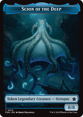 Scion of the Deep // Koma's Coil Doubled-Sided Token [Foundations Tokens] | Good Games Adelaide SA