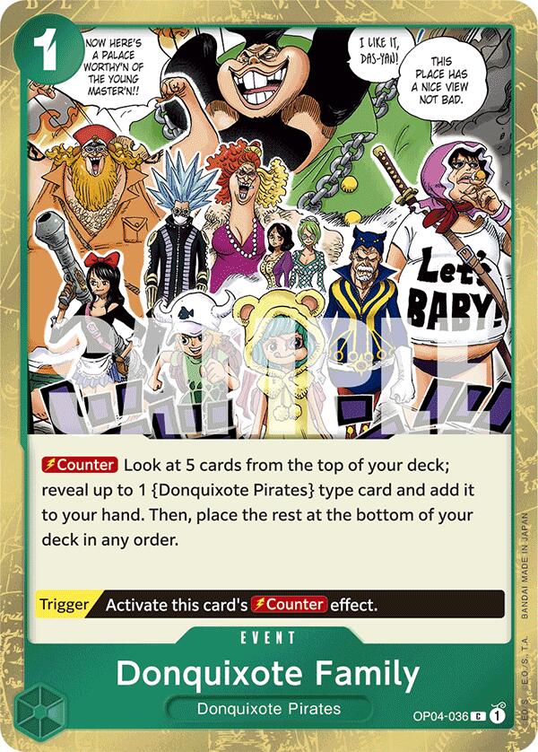 Donquixote Family [Premium Booster] | Good Games Adelaide SA