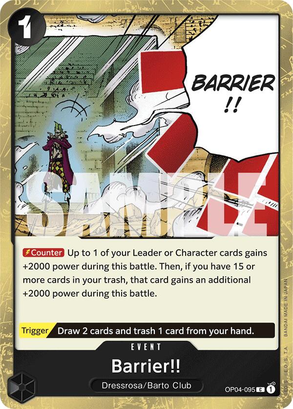 Barrier!! [Premium Booster] | Good Games Adelaide SA