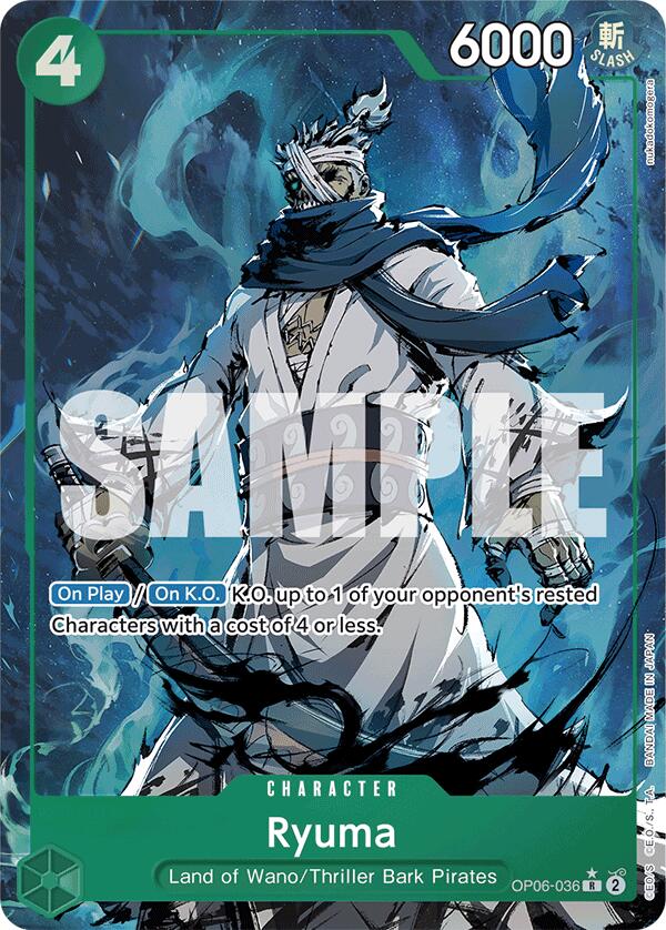 Ryuma (Alternate Art) [Premium Booster] | Good Games Adelaide SA
