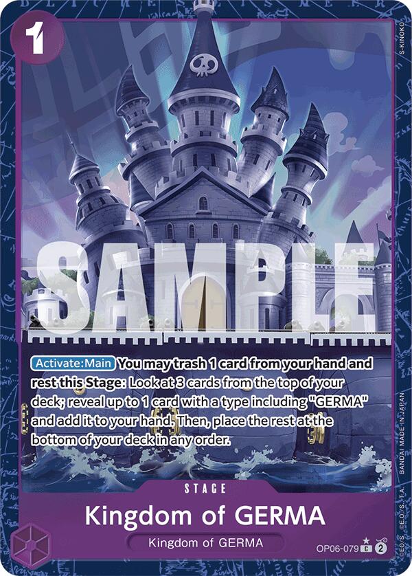 Kingdom of GERMA (Alternate Art) [Premium Booster] | Good Games Adelaide SA