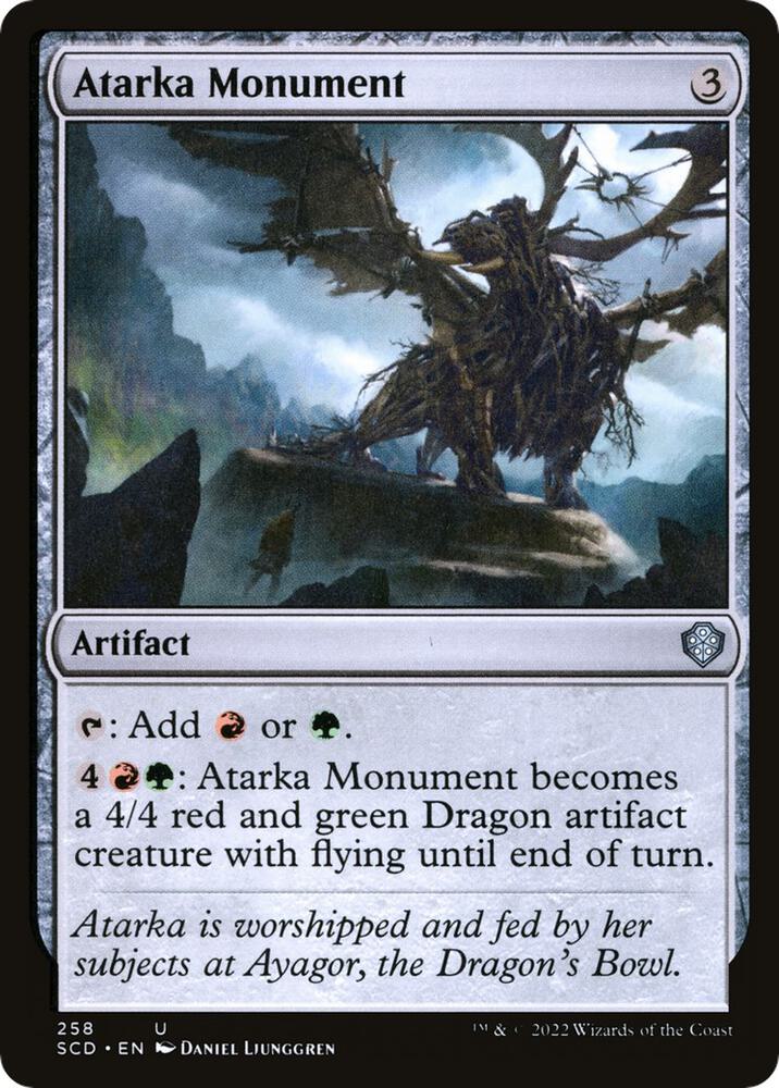 Atarka Monument 258 (Starter Commander Decks)  | Good Games Adelaide SA