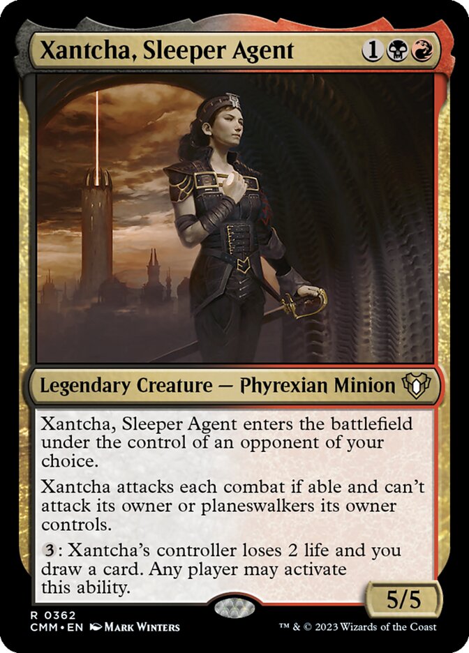 Xantcha, Sleeper Agent 362 (Commander Masters)  - Foil | Good Games Adelaide SA