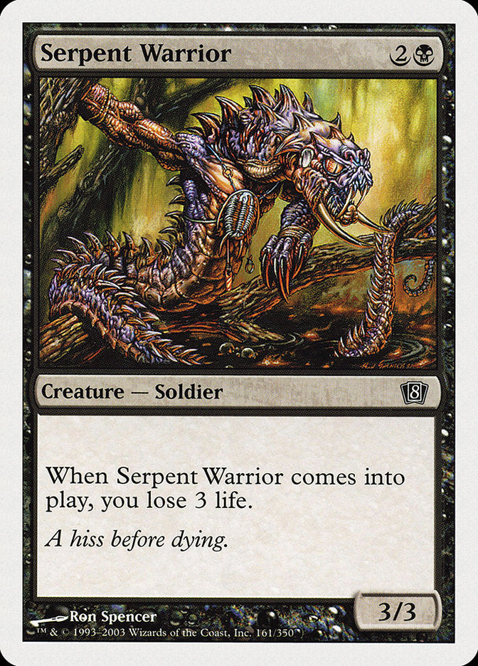 Serpent Warrior [Eighth Edition] | Good Games Adelaide SA