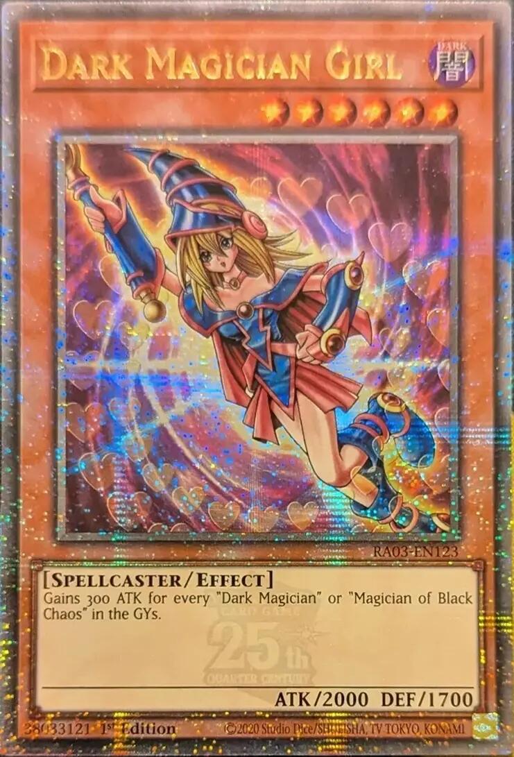 Dark Magician Girl (Quarter Century Secret Rare) (C) [RA03-EN123] Quarter Century Secret Rare | Good Games Adelaide SA