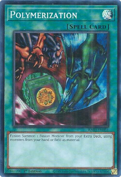 Polymerization (Alternate Art) [RA03-EN051] Super Rare | Good Games Adelaide SA