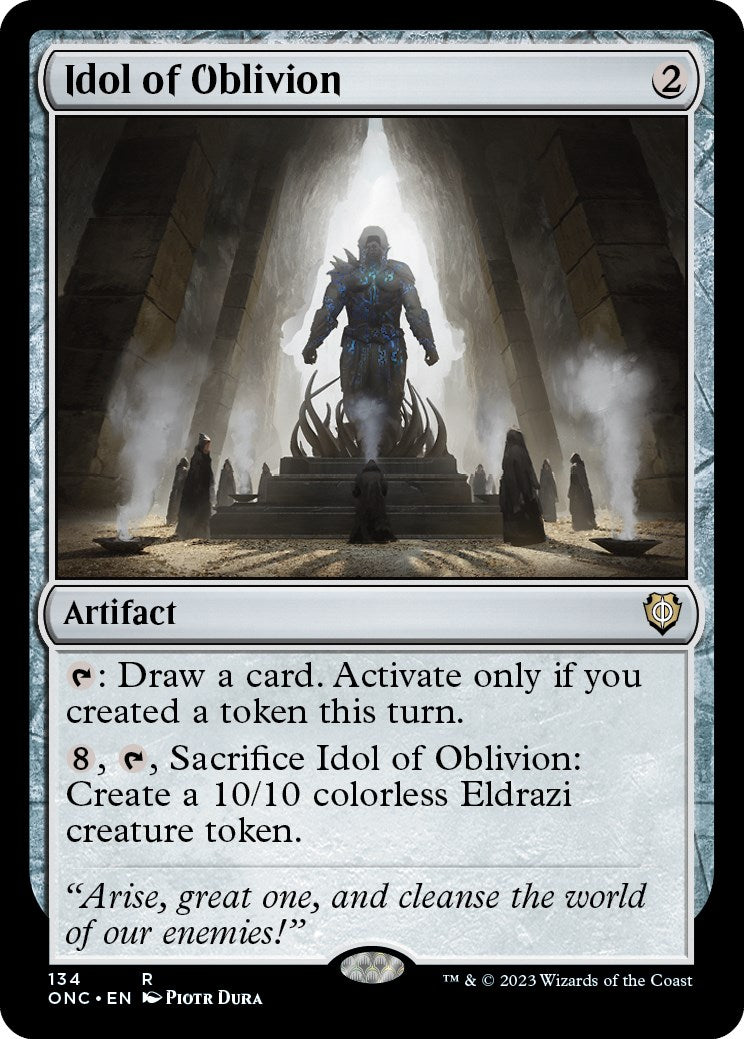 Idol of Oblivion [Phyrexia: All Will Be One Commander] | Good Games Adelaide SA