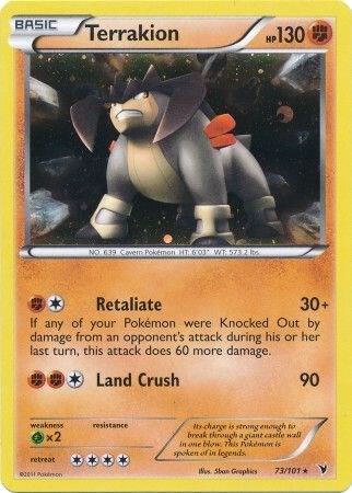 Terrakion 73 101 Cosmos Holo 073/101 (Blister Exclusives)  - Holofoil | Good Games Adelaide SA