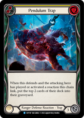 Pendulum Trap (Yellow) [OUT107] (Outsiders)  Rainbow Foil | Good Games Adelaide SA