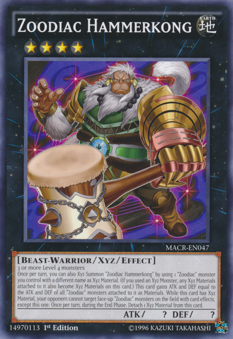 Zoodiac Hammerkong [MACR-EN047] Common | Good Games Adelaide SA