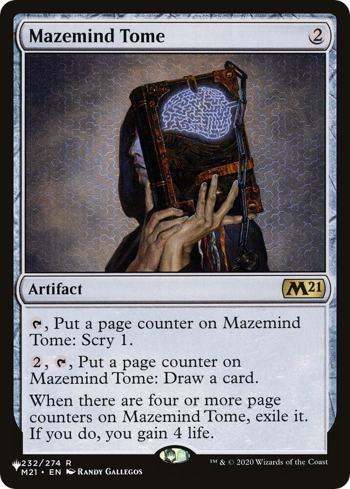 Mazemind Tome 232 (The List Reprints)  | Good Games Adelaide SA