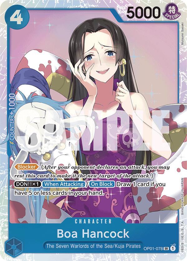 Boa Hancock (OP01-078) (Reprint) [Premium Booster -The Best-] | Good Games Adelaide SA