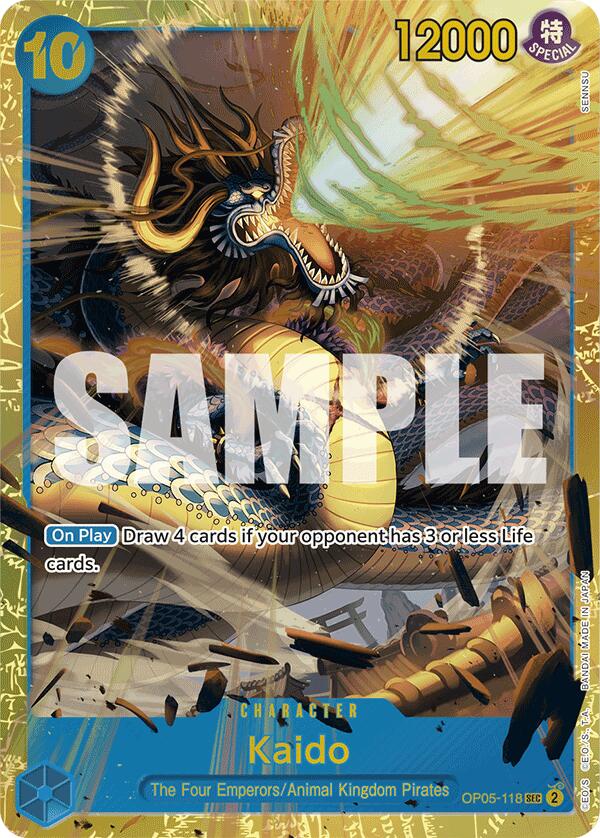 Kaido (OP05-118) (Reprint) [Premium Booster -The Best-] | Good Games Adelaide SA
